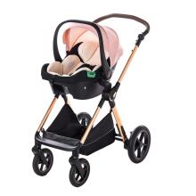 Kidsworld Bebby 3 in 1 Art.D-2 Pink  Universālie rati 3in1
