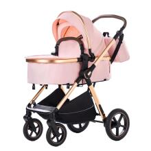 Kidsworld Bebby 3 in 1 Art.D-2 Pink  Universālie rati 3in1