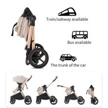 Kidsworld Bebby 3 in 1 Art.D-2 Pink  Universālie rati 3in1