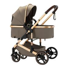 Kidsworld Bebby 3 in 1 Art.H-9 Brown  Universālie rati 3in1