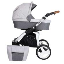 Kunert Rotax Art.RO-03 Light Grey Universālie rati 3in1