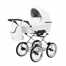 Kunert Romantic Exclusive Art. ROM-16  Baltas kūdikių vežimėlis 3 viename