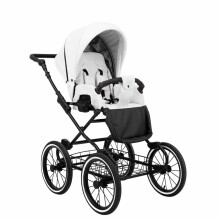 Kunert Romantic Classic  Art.ROM-16 Tamsiai pilki kūdikių vežimėliai 2 viename