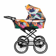 Kunert Romantic Classic  Art.ROM-01 Pilki kūdikių vežimėliai 3 viename
