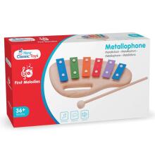 New Classic Toys Metallophone  Art.10211 Музыкальная развивающая игрушка Ксилофон