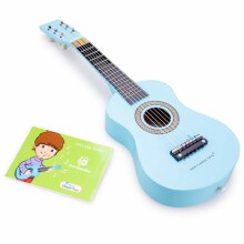 Nauja klasikinių žaislų gitaros art. 10342 mėlyna muzikos instrumentų gitara