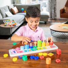 New Classic Toys Learn To Count  Art.10510 Attīstoša koka rotaļlieta 'Cipari'