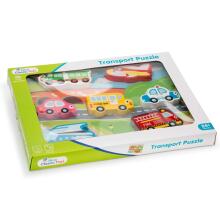 New Classic Toys Transport Puzzle Art.10520  Деревянный пазл Транспорт