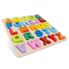 New Classic Toys Alphabet Art.10534 Bērnu koka puzle ar alfabētu