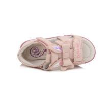 D.D.Step (DDStep) Art.AC048-854 Pink  Экстра комфортные сандалики для девочки (25-30)
