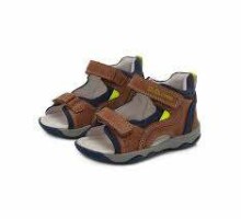 D.D.Step (DDStep) Art.AC64529B Brown Ekstra komfortabli  zēņu sandales (20-25)