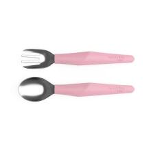 Everyday Baby Steel  Cutlery Art.10505 Purple Rose