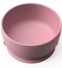 Everyday Baby Suction Bowl  Art.10510 Purple Rose  Cиликоновая тарелочка на присоске