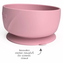 Everyday Baby Suction Bowl  Art.10510 Purple Rose  Silikona trauks