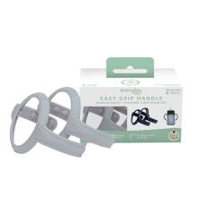 Everyday Baby Easy Grip Handle Art.10431 Quiet Grey Rokturi pudelēm (2 gab.)6m+