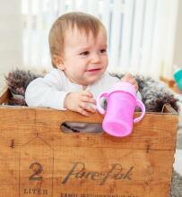 Everyday Baby Easy Grip Handle Art.10422 Pink Rokturi pudelēm (2 gab.)6m+