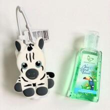 Pocketpop Silicone Holder Art.121070 3D Zebra Silikona turētājs dezinfekcijas līdzeklim