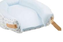 Voksi®  Baby Nest Premium Art.11008156 Light Grey Flying Гнездышко – кокон для новорожденных Babynest