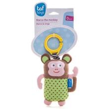 Taf Toys Busy Monkey Art.11865 Rotaļlieta piekārināma ratiem ar vibrāciju Pērtiķis