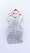 Love To Dream Swaddle Up  Art.LTD-L1001001GRXS Kokvilnas guļammaiss-autiņš XS izm.