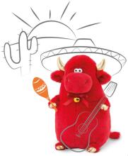 Orange Toys Chilli the Steer 20 Art.2102/20 Мягкая игрушка Коровка Перчик  (20 см)
