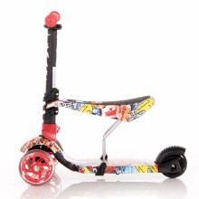 Lorelli Scooter Smart Art.1039002 Red  Bērnu skūteris augstāka kvalitāte 2 in 1