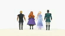 Hasbro Disney Frozen 2  Art.E5514 Klasiskā Lelle Anna sortimentā 28 cm