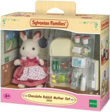 Sylvanian Art.5014 Šokolādes trušu māte ar ledusskapi