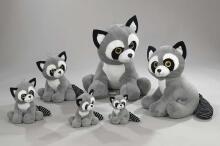 Morgenroth Racoon Art.ABA58056   Высококачественная мягкая, плюшевая  игрушка