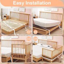 Kidsworld Strap for Baby Cot Art.121970 ремень для боковой кровати для пружинных кроватей, стыкующийся со взрослой кроватью (белый)