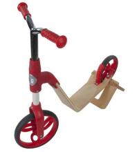 Balansa ritenis-skrejritenis (koka) EVO 360° red SunBabyJ02.006.1.1 - izpārdošana