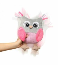 Mīksta rotaļlieta OWL SOFIA ar grabuli BabyOno 441