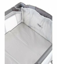 Sulankstoma lova su atlenkiama puse Sunbaby B02.005.1.2 pilka (2 lygių) Pasiūlymas