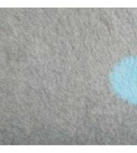 Womar Dots Art. KB-021 Blue/Grey sedziņa (sega)/plediņš kokvilnas 75x100 cm