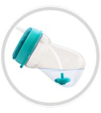Sporta pudele (bidons) 360 ml ar caurulīti Canpol 56/518