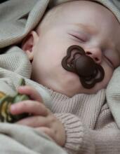 Bibs Couture Art.123657 Vanilla / Mocha, 100% natural