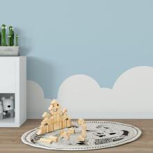 Relaxdays Wooden Building Blocks Art.123809 Деревянные кубики,100 шт.