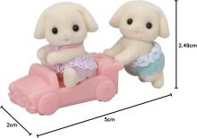 Sylvanian Families trušu dvīnīši ar mašīnīti Art.5737