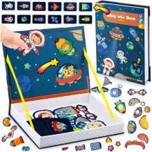 Ricokids Magnetic Book Art.RK-770 Magnetic puzzle book Space