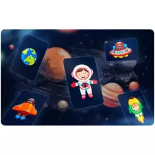 Ricokids Magnetic Book Art.RK-770 Magnetic puzzle book Space