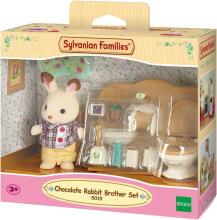 Sylvanian Families šokolādes zaķa brāļa vannas istabas komplekts Art.5015