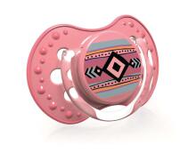 LOVI Dynamic soother silicone 0-3 months (2 pcs) Indian summer, 22/855girl
