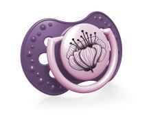 LOVI silicone dynamic soother Botanic 18m+, girl 2 pcs, 22/875girl