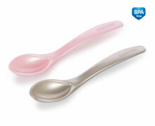 CANPOL BABIES set of spoons, pink 2 pcs., 59/582_pin