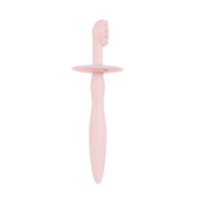 CANPOL BABIES silicone toothbrush with teether and shield for gums and first teeth, 51/500_pin
