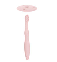 CANPOL BABIES silicone toothbrush with teether and shield for gums and first teeth, 51/500_pin