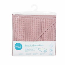 CEBA towel 100x100cm Waffle Line Silver Pink