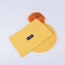 La bebe™ Waffle Set Art.126548 Yellow 100x75 cm
