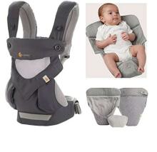 ERGOBABY kengursoma 360 Cool Air Carbon grey, BC360PBLKGRY