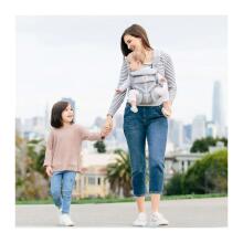 ERGOBABY ķengursoma Omni 360 Cool Air Mesh Pearl Grey BCS360PGREY
